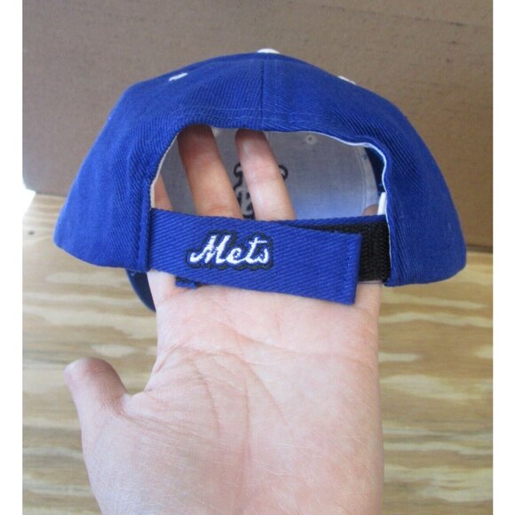 New York Mets Hat Cap Strap Back Genuine Merchandise Baseball Y2K MLB - Picture 7 of 11